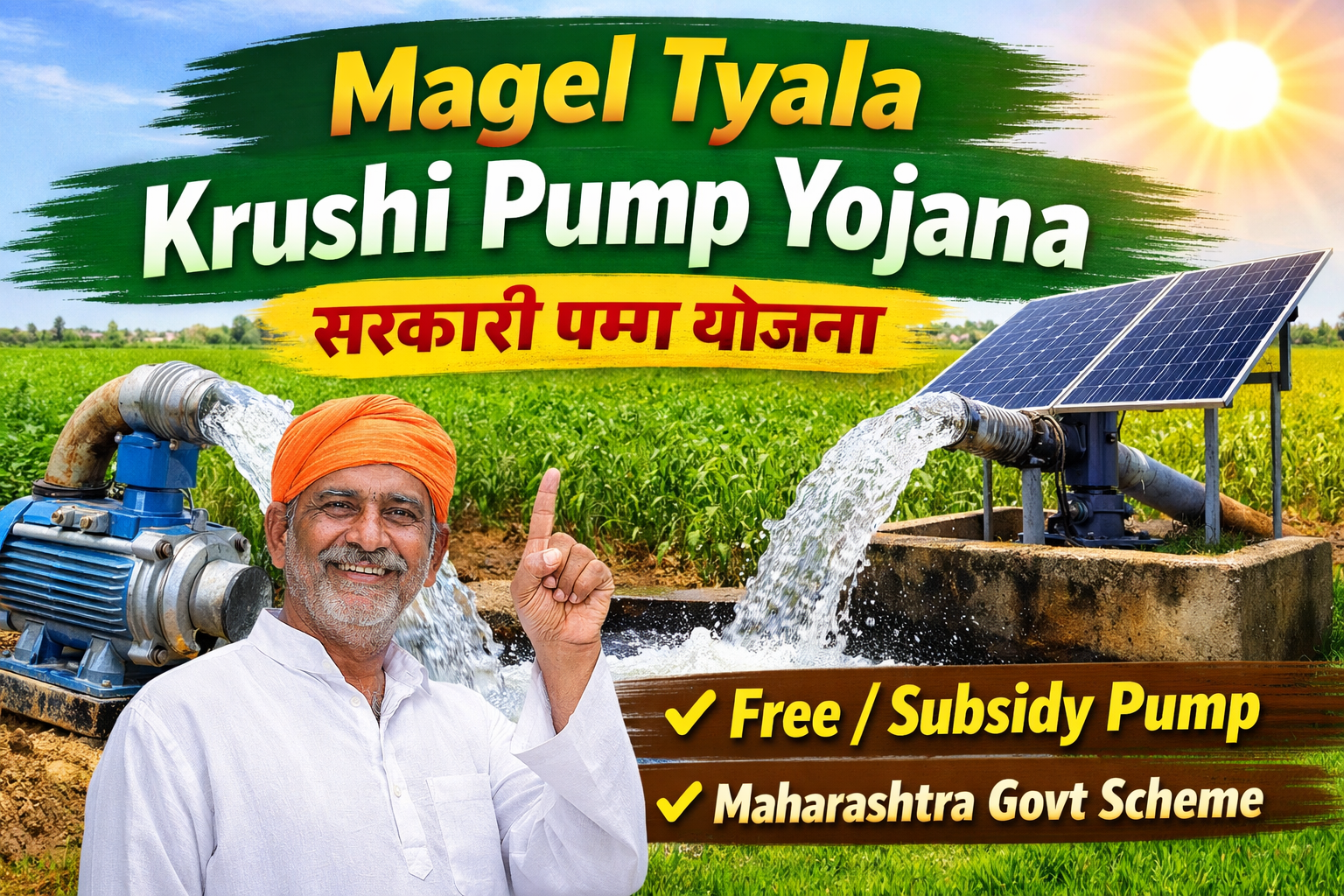 Magel Tyala Krushi Pump Yojana