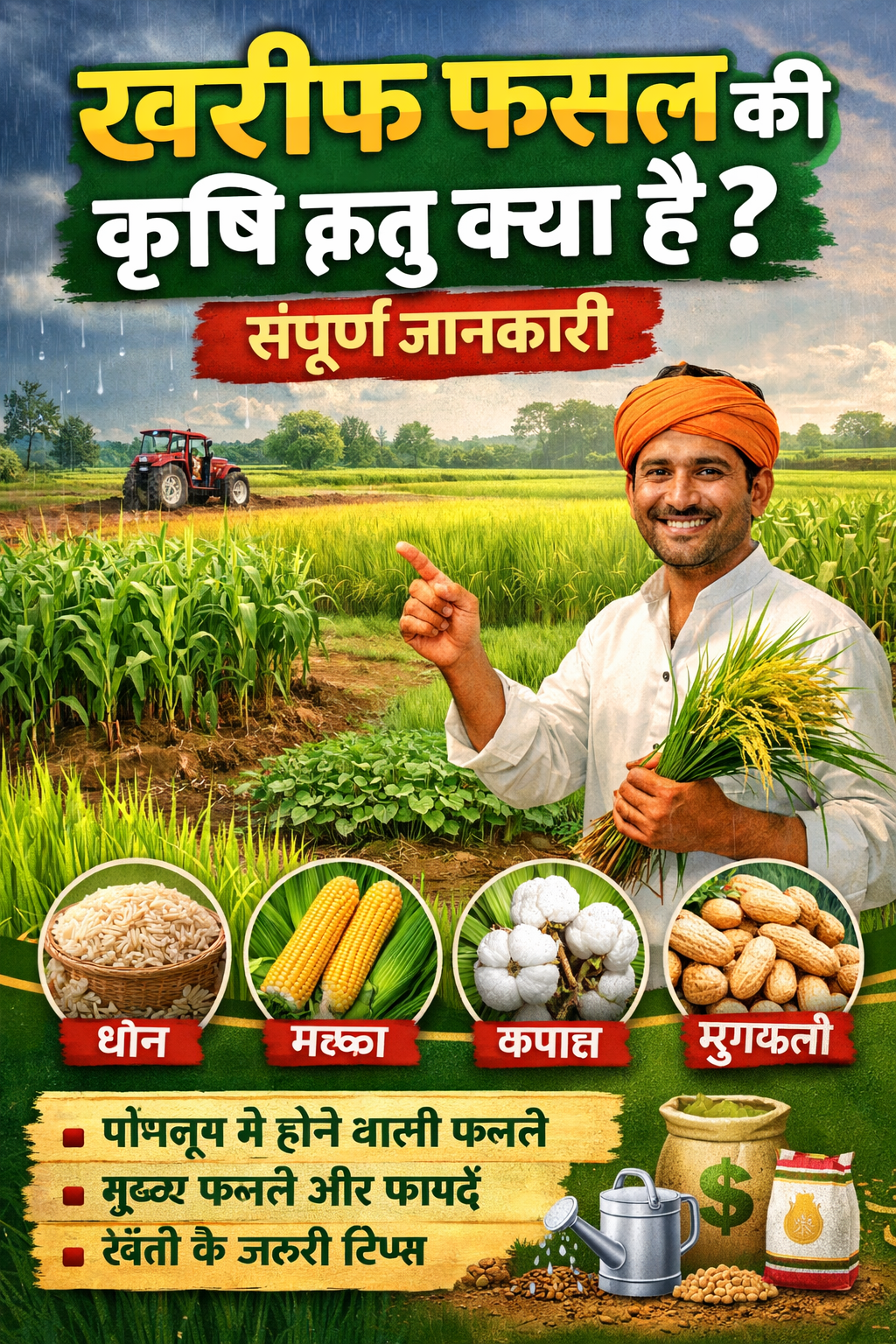 Benefits of Kharif Cropsखरीफ फसल की कृषि ऋतु क्या है