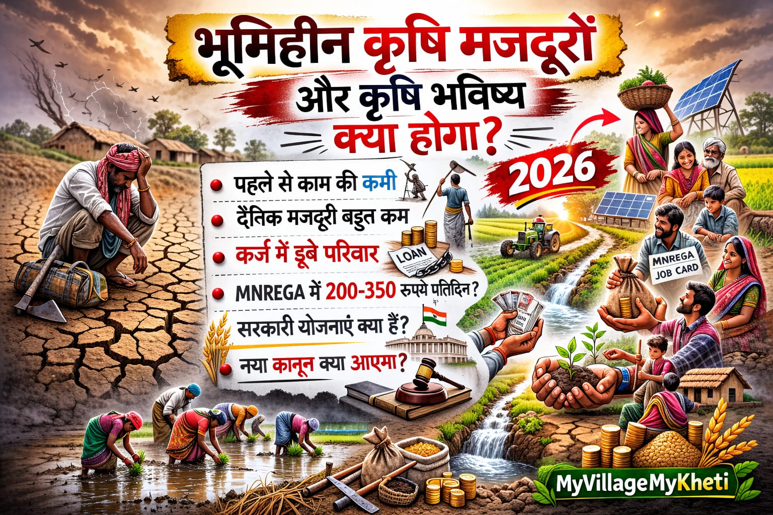 Landless Agricultural Labourers Landless Agricultural Labourers: 10 बड़ी समस्याएं और Powerful सरकारी समाधान 2026