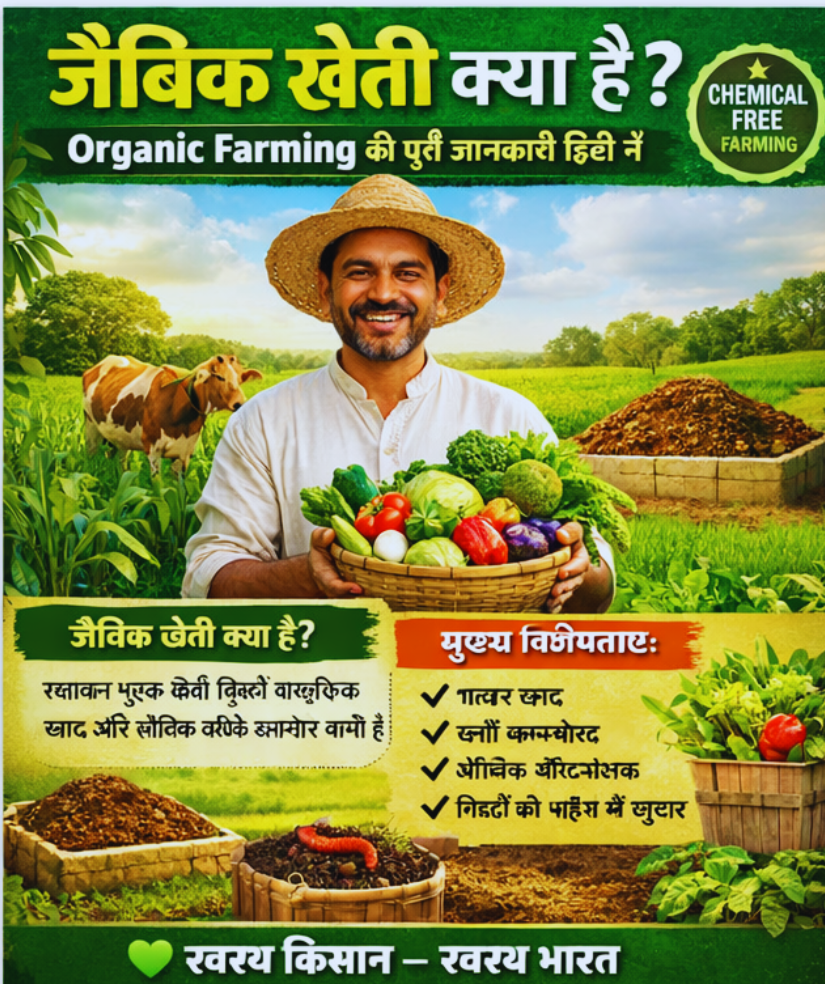 जैविक खेती क्या है? Organic Farming की पूरी जानकारी