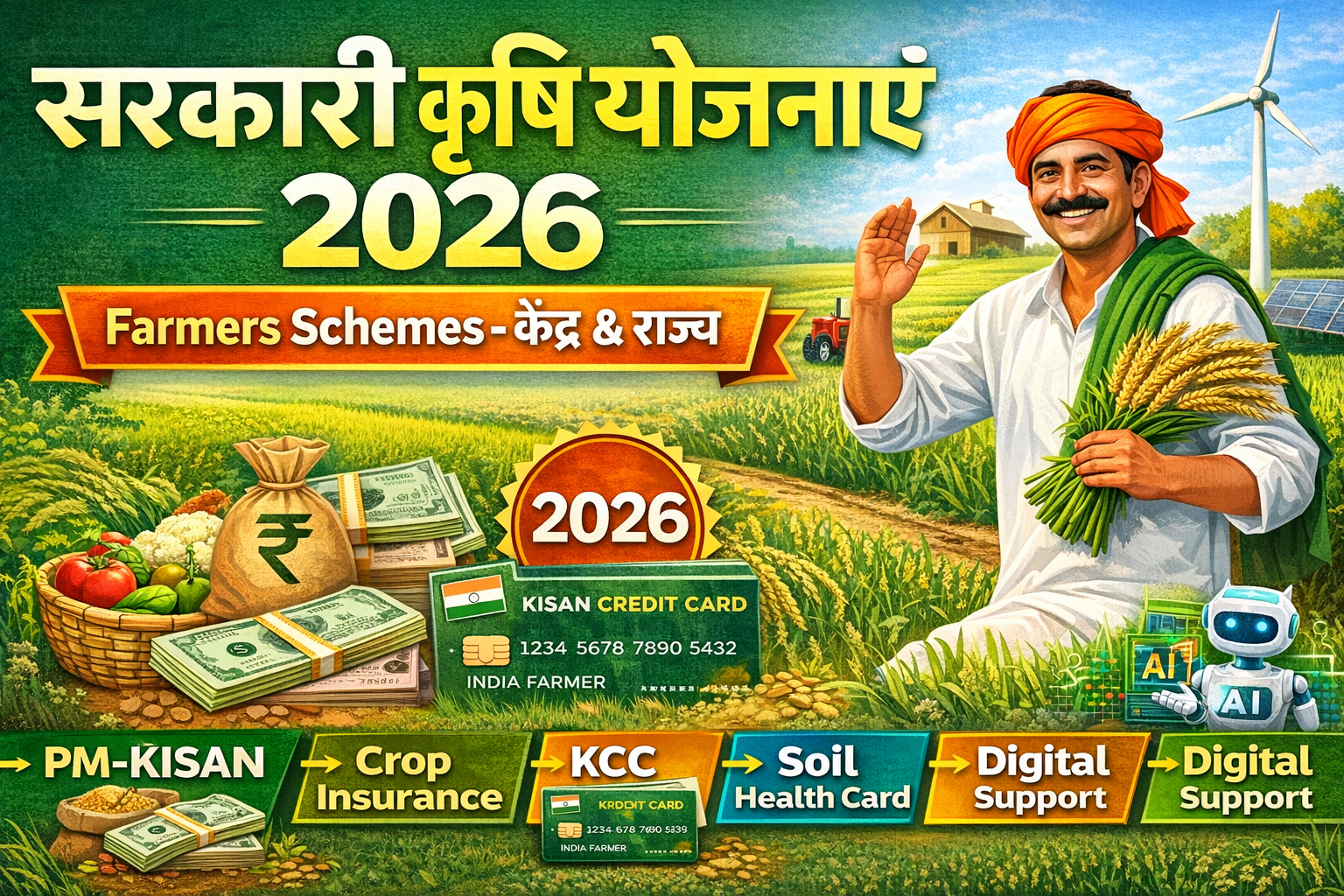 सरकारी कृषि योजनाएं 2026 SARKARI YOJANA