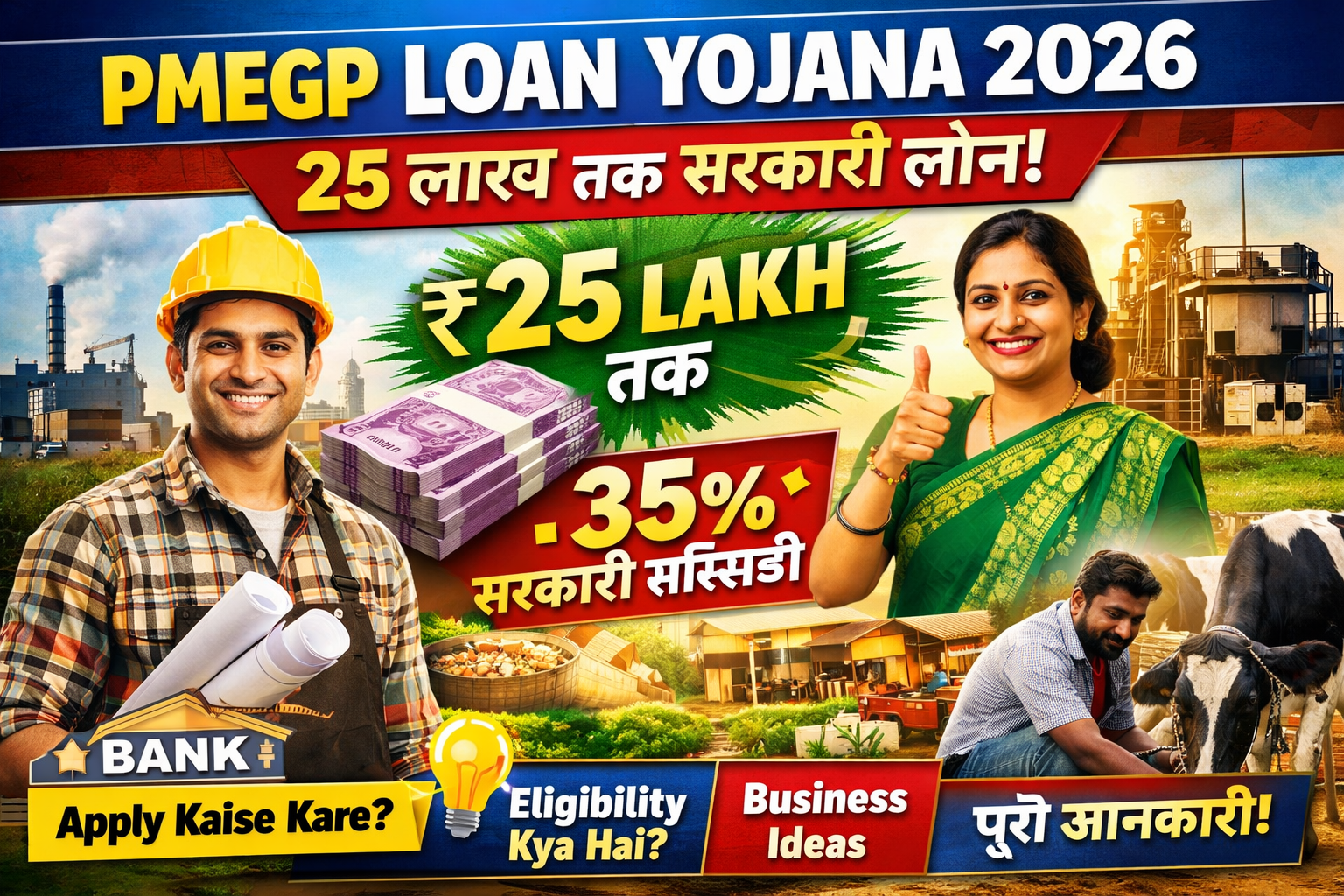 PMEGP Loan Yojana PMEGP Loan Yojana 2026 ,PMEGP Scheme 2026