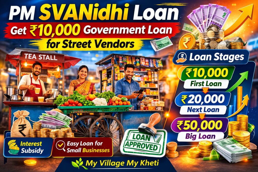 PM SVANidhi Loan Apply Online,PM SVANidhi Loan,PM loan yojana ,mudra loan yojana, PM SVANidhi Loan yojana,