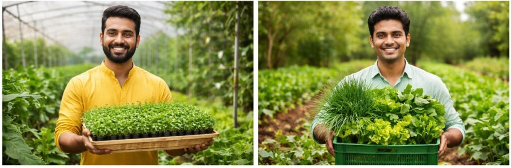 new generation farming in India, old vs new generation farming,profitable farming in India, new farming ideas for farmers, future of farming in India